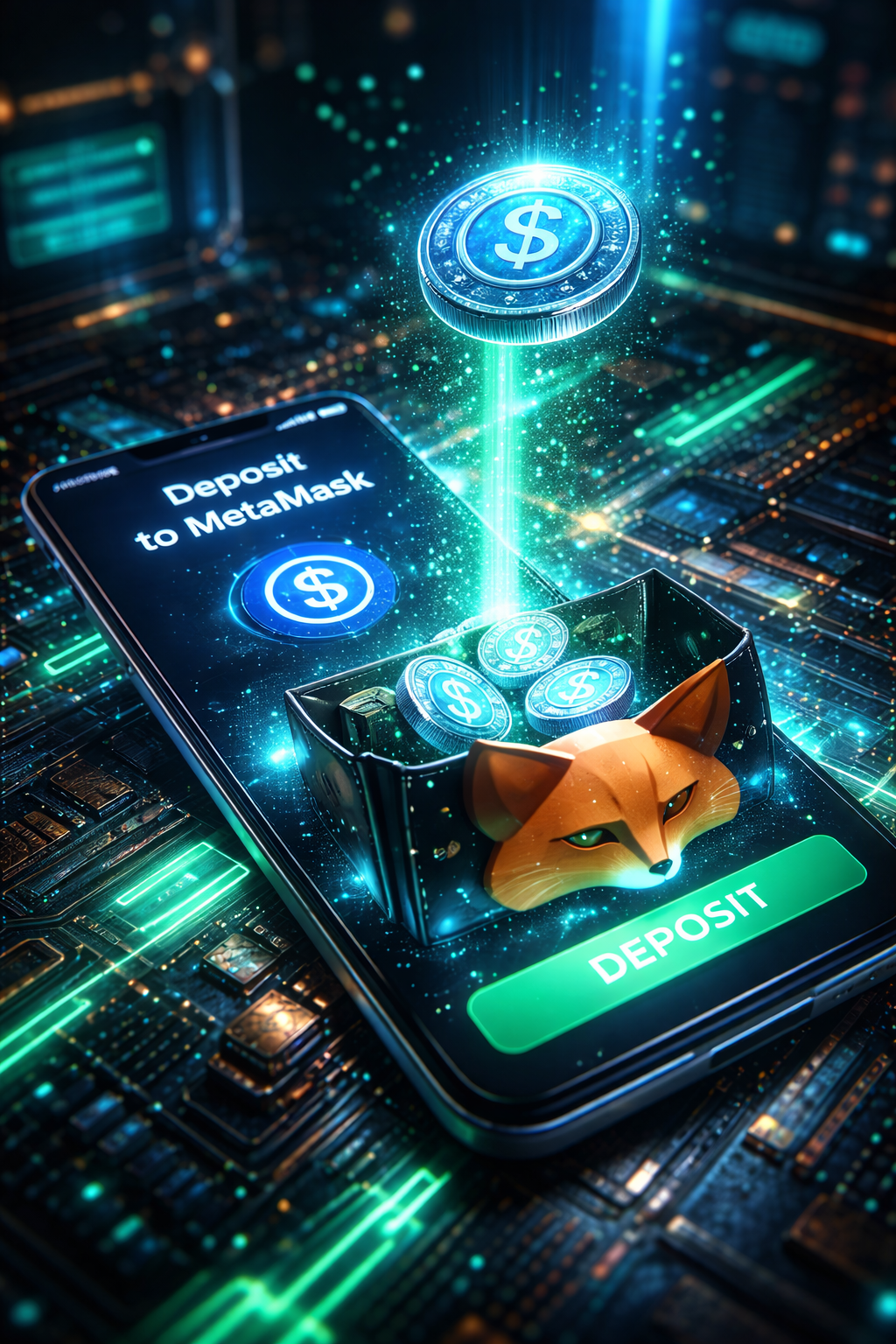 Deposit USDC to MetaMask