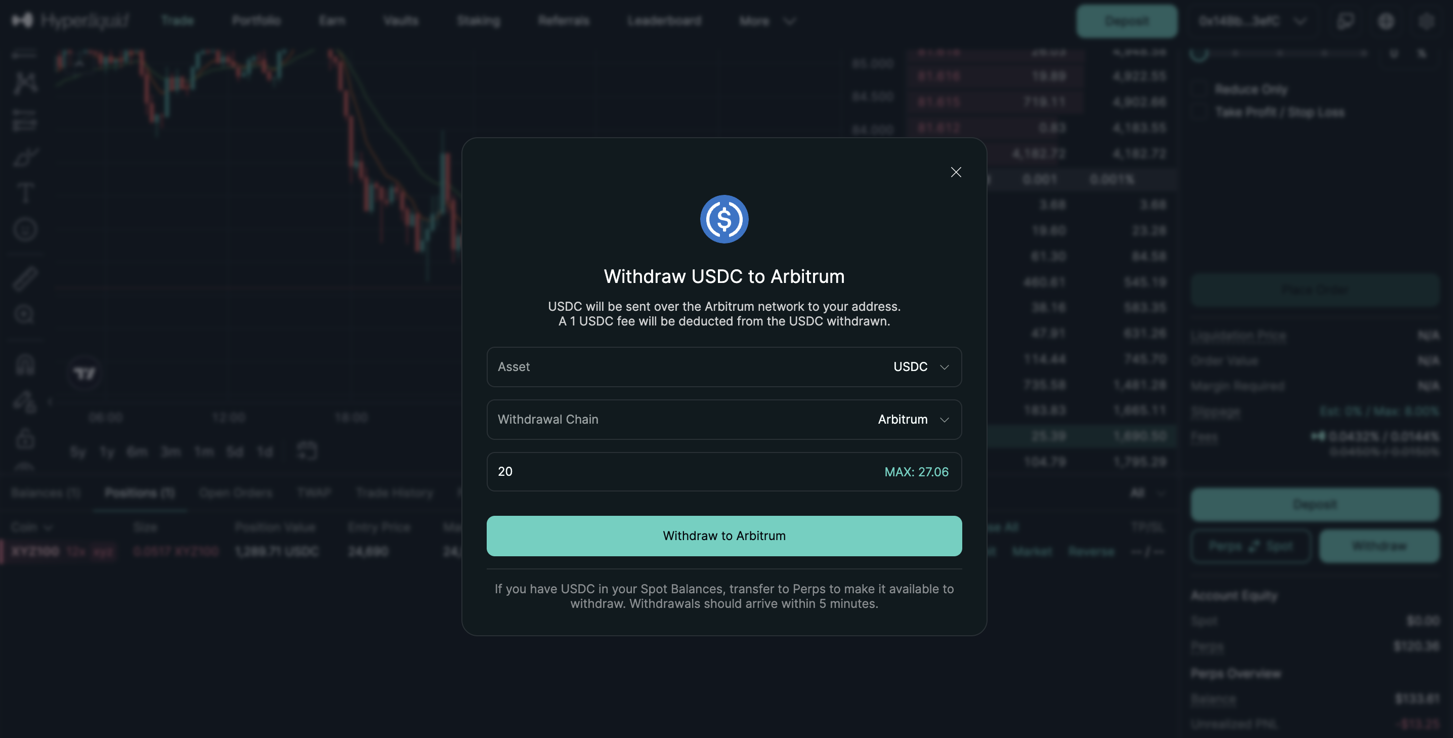 Hyperliquid ถอนเงินยังไง? คู่มือถอน USDC และสินทรัพย์อื่นสำหรับคนไทย